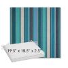 Picture of Ascend Oasis | Sunbrella® 19.5" x 18.5" Outdoor Dining Cushion