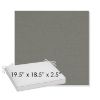 Picture of Canvas Charcoal | Sunbrella® 19.5" x 18.5" Outdoor Dining Cushion