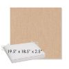 Picture of Cast Sand | Sunbrella® 19.5" x 18.5" Outdoor Dining Cushion