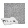 Picture of Chartres Gull | Sunbrella® 19.5" x 18.5" Outdoor Dining Cushion