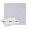 Picture of Exhale Sky | Sunbrella® 19.5" x 18.5" Outdoor Dining Cushion