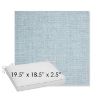 Picture of Idol Frost | Sunbrella® 19.5" x 18.5" Outdoor Dining Cushion