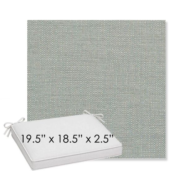 Picture of Linville Spa | Sunbrella® 19.5" x 18.5" Outdoor Dining Cushion