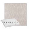 Picture of Mountains Snow | Sunbrella® 19.5" x 18.5" Outdoor Dining Cushion