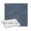 Picture of Nurture Indigo | Sunbrella® 19.5" x 18.5" Outdoor Dining Cushion