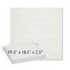 Picture of Piazza Cloud | Sunbrella® 19.5" x 18.5" Outdoor Dining Cushion