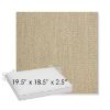 Picture of Pique Sand | Sunbrella® 19.5" x 18.5" Outdoor Dining Cushion