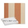 Picture of Rothko Lobster Roll | Sunbrella® 19.5" x 18.5" Outdoor Dining Cushion