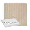 Picture of Ticking Dove | Sunbrella® 19.5" x 18.5" Outdoor Dining Cushion