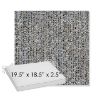 Picture of Tundra Atlantis | Sunbrella® 19.5" x 18.5" Outdoor Dining Cushion