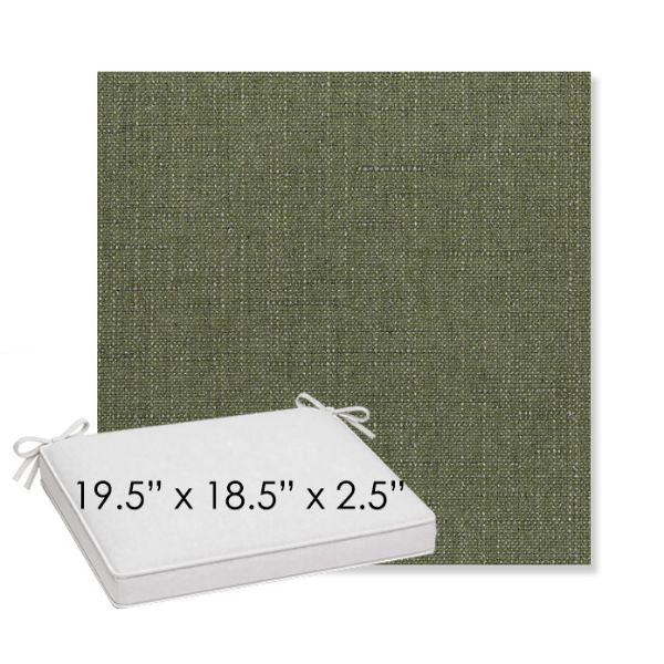 Picture of Willa Frond | Sunbrella® 19.5" x 18.5" Outdoor Dining Cushion