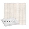 Picture of Benson Sand | Sunbrella® 18" x 18" x 2.5" Outdoor Dining Cushion