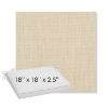 Picture of Canvas Flax | Sunbrella® 18" x 18" x 2.5" Outdoor Dining Cushion