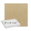 Picture of Canvas Heather Beige | Sunbrella® 18" x 18" x 2.5" Outdoor Dining Cushion
