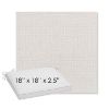 Picture of Cassava White | Sunbrella® 18" x 18" x 2.5" Outdoor Dining Cushion