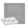 Picture of Chartres Gull | Sunbrella® 18" x 18" x 2.5" Outdoor Dining Cushion