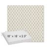 Picture of Detail Linen | Sunbrella® 18" x 18" x 2.5" Outdoor Dining Cushion