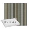 Picture of Entice Moss | Sunbrella® 18" x 18" x 2.5" Outdoor Dining Cushion