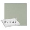 Picture of Exhale Rainwashed | Sunbrella® 18" x 18" x 2.5" Outdoor Dining Cushion