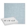 Picture of Idol Frost | Sunbrella® 18" x 18" x 2.5" Outdoor Dining Cushion