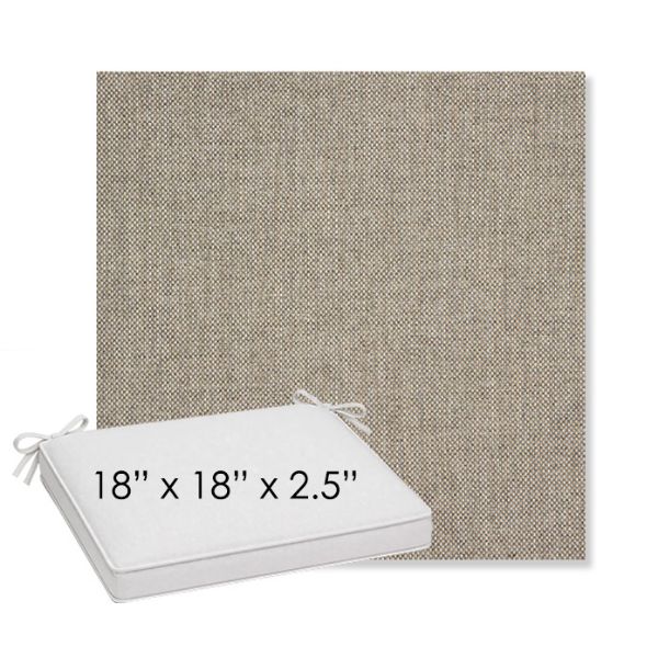 Picture of Idol Shale | Sunbrella® 18" x 18" x 2.5" Outdoor Dining Cushion