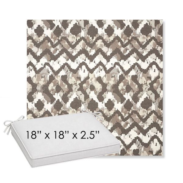 Picture of Inga Merino | Sunbrella® 18" x 18" x 2.5" Outdoor Dining Cushion