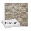 Picture of Litchfield Pebble | Sunbrella® 18" x 18" x 2.5" Outdoor Dining Cushion