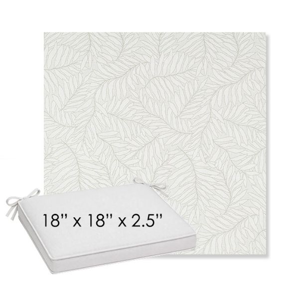 Picture of Lively Sage | Sunbrella® 18" x 18" x 2.5" Outdoor Dining Cushion