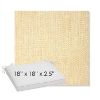 Picture of Margo Parchment | Sunbrella® 18" x 18" x 2.5" Outdoor Dining Cushion