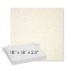 Picture of Margo Snow | Sunbrella® 18" x 18" x 2.5" Outdoor Dining Cushion