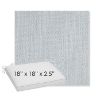 Picture of Nova Chambray | Sunbrella® 18" x 18" x 2.5" Outdoor Dining Cushion
