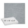 Picture of Nurture Haze | Sunbrella® 18" x 18" x 2.5" Outdoor Dining Cushion
