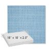 Picture of Pique Sky | Sunbrella® 18" x 18" x 2.5" Outdoor Dining Cushion