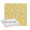 Picture of Plume Tropics | Sunbrella® 18" x 18" x 2.5" Outdoor Dining Cushion