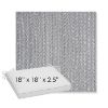 Picture of Posh Graphite | Sunbrella® 18" x 18" x 2.5" Outdoor Dining Cushion