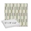 Picture of Precise Spring | Sunbrella® 18" x 18" x 2.5" Outdoor Dining Cushion