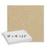 Picture of Sailcloth Sahara | Sunbrella® 18" x 18" x 2.5" Outdoor Dining Cushion