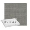 Picture of Shelter Surf | Sunbrella® 18" x 18" x 2.5" Outdoor Dining Cushion
