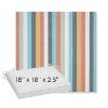 Picture of Surround Sunrise | Sunbrella® 18" x 18" x 2.5" Outdoor Dining Cushion