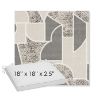 Picture of Territory Tin | Sunbrella® 18" x 18" x 2.5" Outdoor Dining Cushion