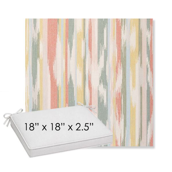 Picture of Transformation Garden | Sunbrella® 18" x 18" x 2.5" Outdoor Dining Cushion