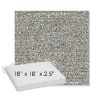 Picture of Tundra Wall | Sunbrella® 18" x 18" x 2.5" Outdoor Dining Cushion