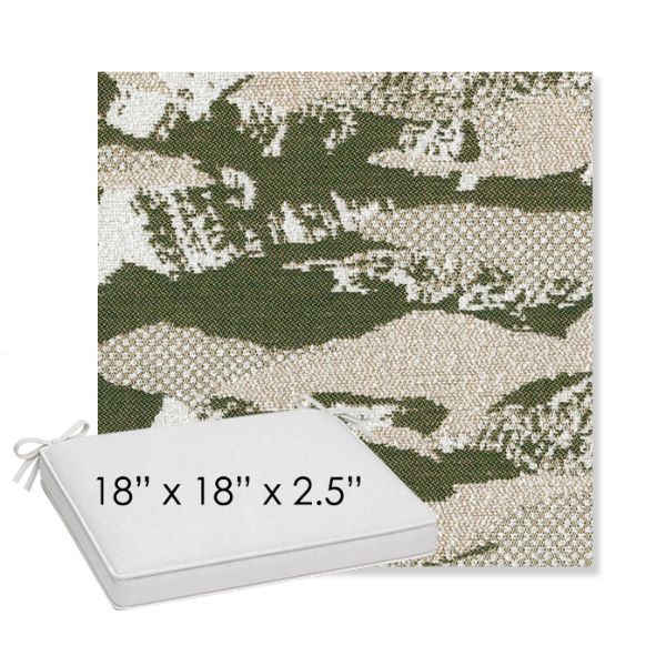 Picture of Yama Tanada | Sunbrella® 18" x 18" x 2.5" Outdoor Dining Cushion