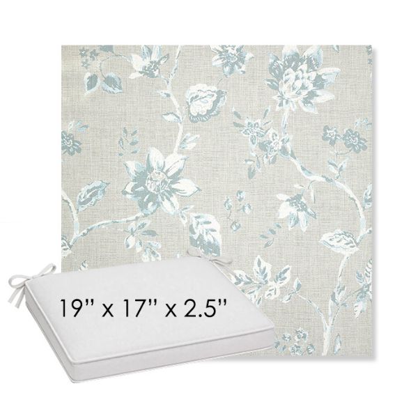 Picture of Ariana Dew | Sunbrella® 19" x 17" x 3" Outdoor Dining Cushion