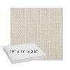 Picture of Blend Linen | Sunbrella® 19" x 17" x 3" Outdoor Dining Cushion