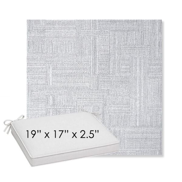 Picture of Boro Elegance | Sunbrella® 19" x 17" x 3" Outdoor Dining Cushion