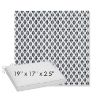 Picture of Detail Navy | Sunbrella® 19" x 17" x 3" Outdoor Dining Cushion