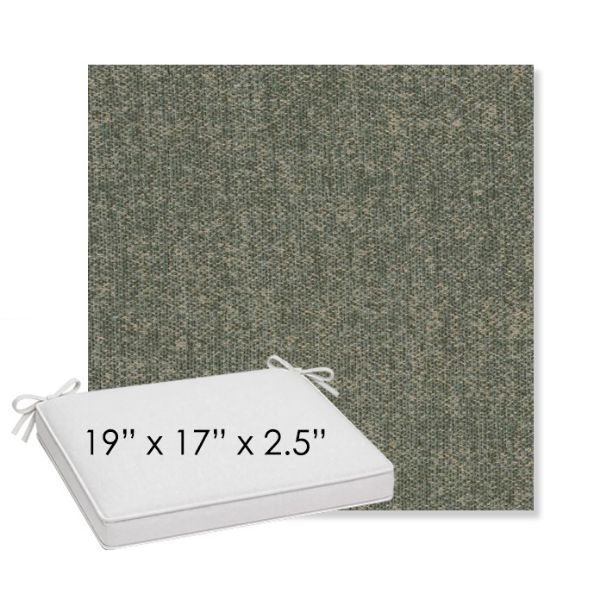 Picture of Dither Fern | Sunbrella® 19" x 17" x 3" Outdoor Dining Cushion