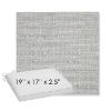 Picture of Embrace Pewter | Sunbrella® 19" x 17" x 3" Outdoor Dining Cushion