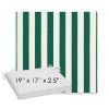 Picture of Mason Forest Green | Sunbrella® 19" x 17" x 3" Outdoor Dining Cushion